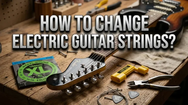How to Change Electric Guitar Strings? A Complete Guide