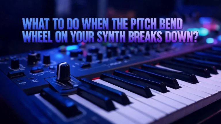What to Do When the Pitch Bend Wheel on Your Synth Breaks Down?