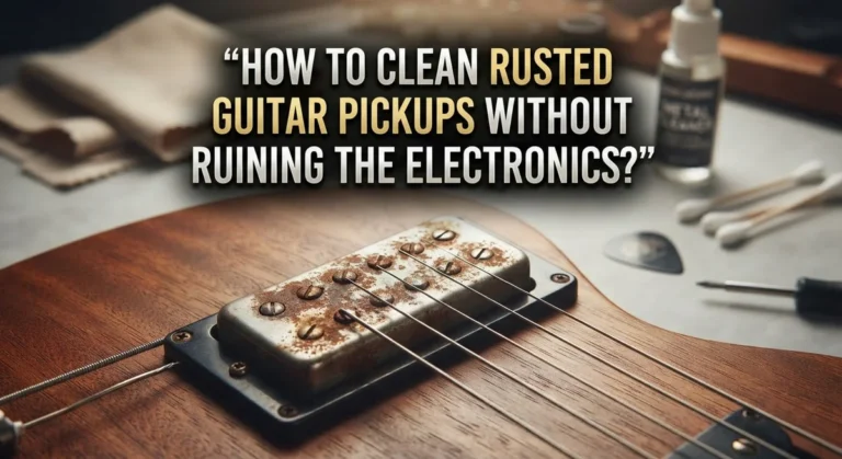 How to Clean Rusted Guitar Pickups Without Ruining the Electronics?
