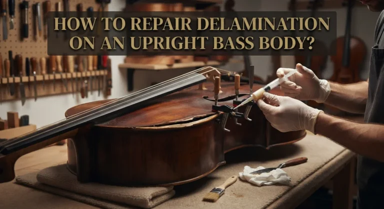 How to Repair Delamination on an Upright Bass Body?