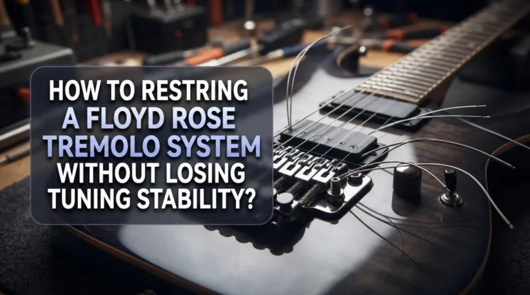 How to Restring a Floyd Rose Tremolo System Without Losing Tuning Stability?