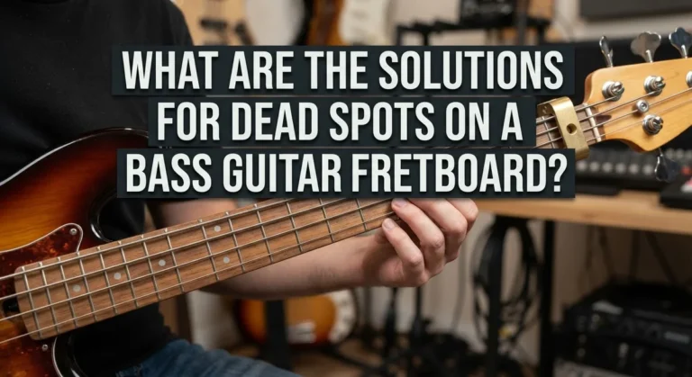 What Are the Solutions for Dead Spots on a Bass Guitar Fretboard?