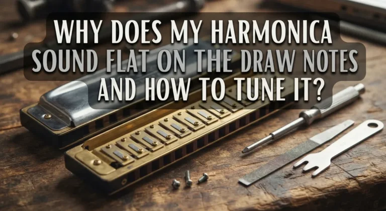 Why Does My Harmonica Sound Flat on the Draw Notes and How to Tune It?