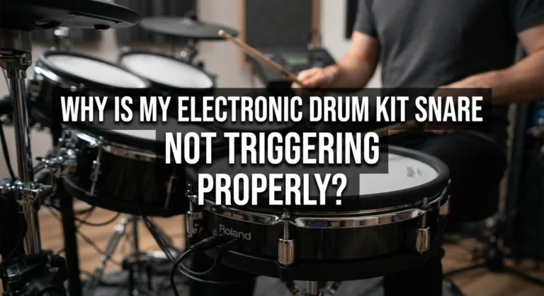 Why Is My Electronic Drum Kit Snare Not Triggering Properly?