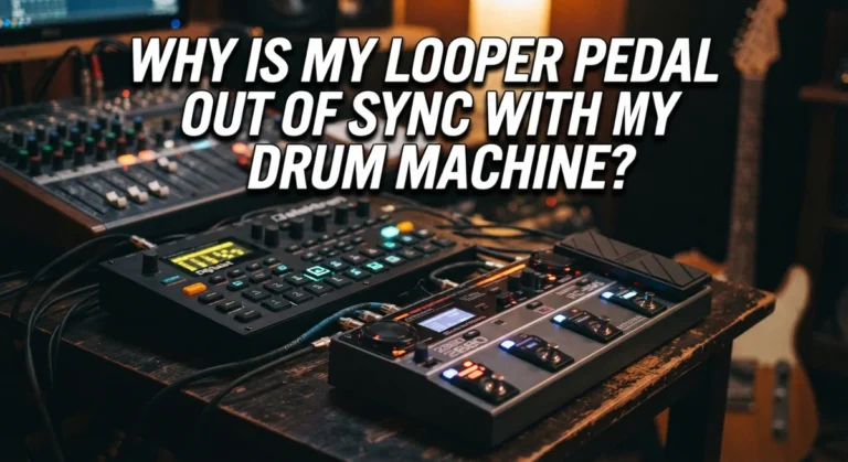 Why Is My Looper Pedal Out of Sync With My Drum Machine?